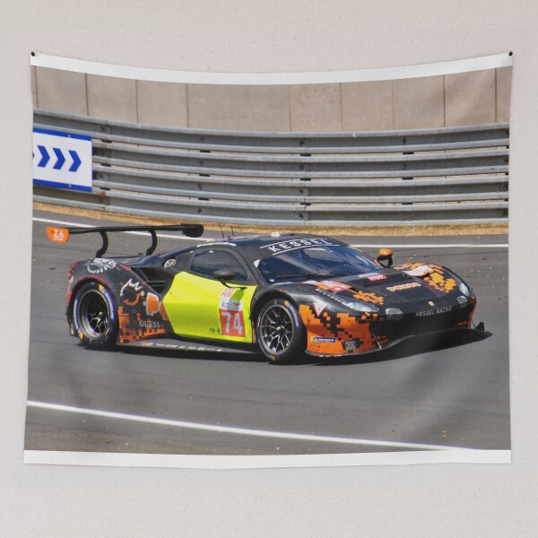 Item preview, Ferrari 488 GTE EVO Motorsport Racing Action designed and sold by AndyEvansPhotos.