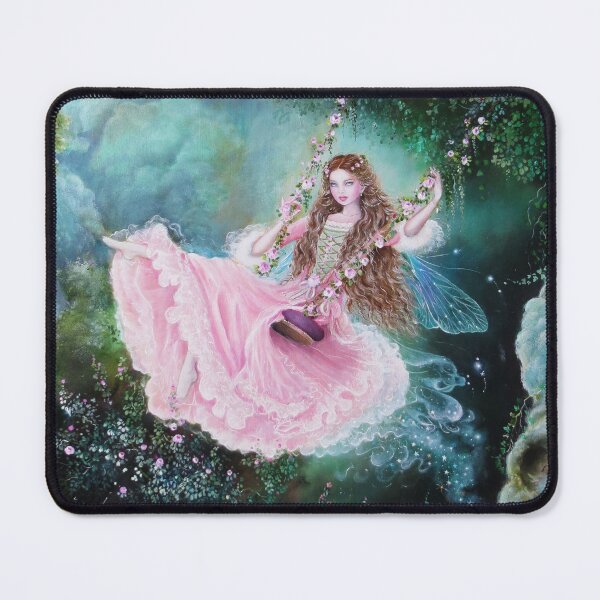 Item preview, Fairy on woodland swing designed and sold by Gabriella Szabo.