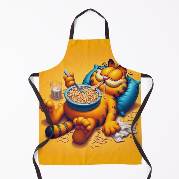 Item preview, Garfield eating pasta designed and sold by Coldshe.