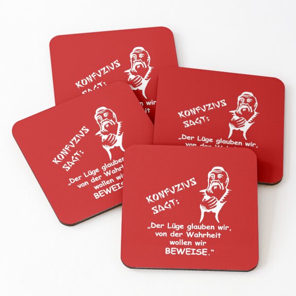 Item preview, Confucius says: We believe the lie... designed and sold by ARTmanhART.