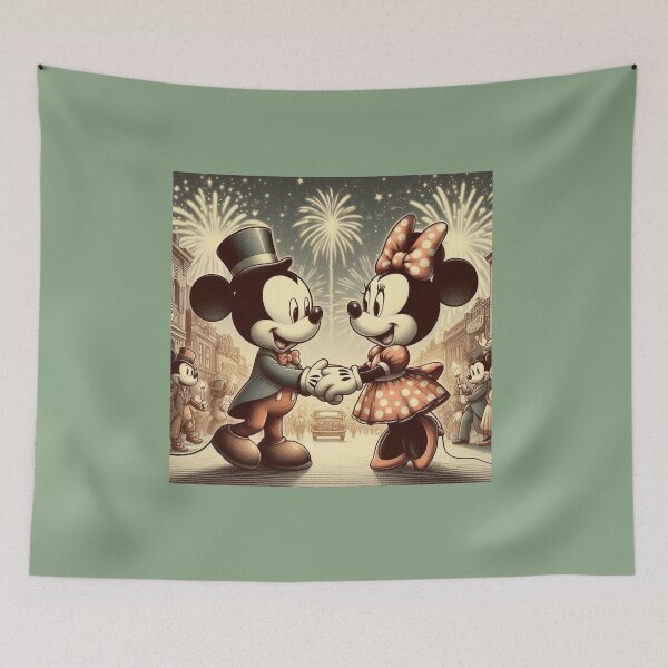 Item preview, Mickey and Minnie Vintage designed and sold by Coldshe.