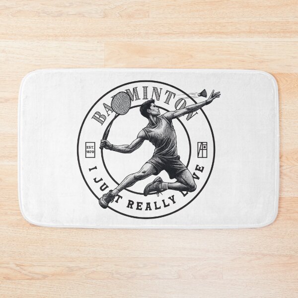 Item preview, BADMINTON - I Just Really Love - BADMINTON LOVER- 3 designed and sold by ArtProjectShop.