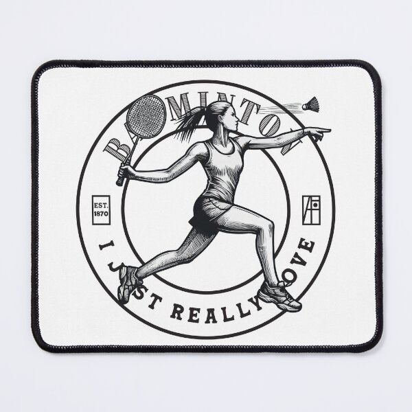 Item preview, BADMINTON - I Just Really Love - BADMINTON LOVER- 4 designed and sold by ArtProjectShop.
