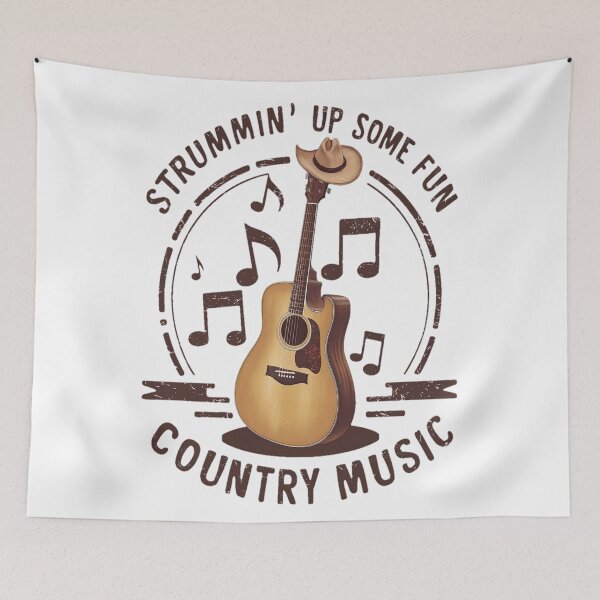 Item preview, Strumming Up Some Fun: Country Music  designed and sold by AlphaTeez.