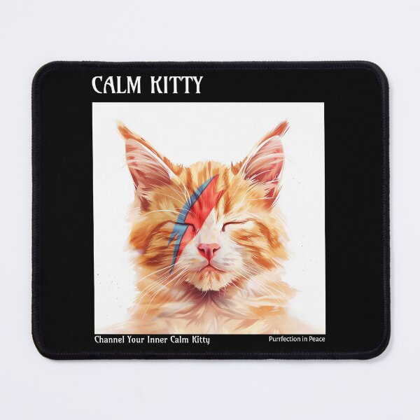 Item preview, Meditative Mind, Calm Kitty, Channel Your Inner Calm Cat designed and sold by ThreadmyCanvas.