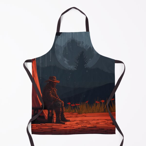 Item preview, 8-Bit Cowboy Serenity: A Pixel Art Evening Under the Moon designed and sold by GreenInkXpress.