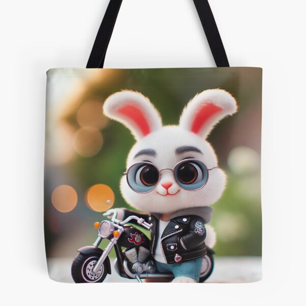 Item preview, Biker Bunny Bliss designed and sold by Sillytoe.