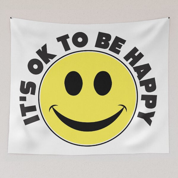 Item preview, it's normal to be happy smile designed and sold by Wolagno.