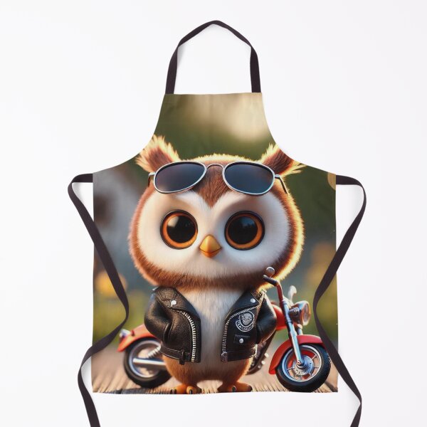Item preview, Biker Owl Adventure designed and sold by Sillytoe.