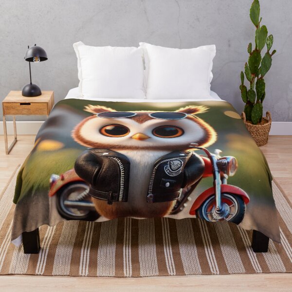 Item preview, Biker Owl Adventure designed and sold by Sillytoe.