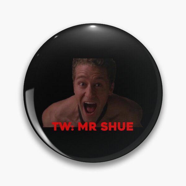 Item preview, glee mr Shue creep weird warning black designed and sold by sarahhelizz.