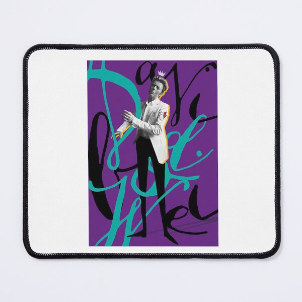 Item preview, david bowie poster redesign designed and sold by Ratatatts.