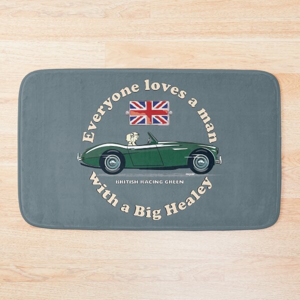 Item preview, Every one loves a man with a Big Healey – in British Racing Green designed and sold by Bigs66.