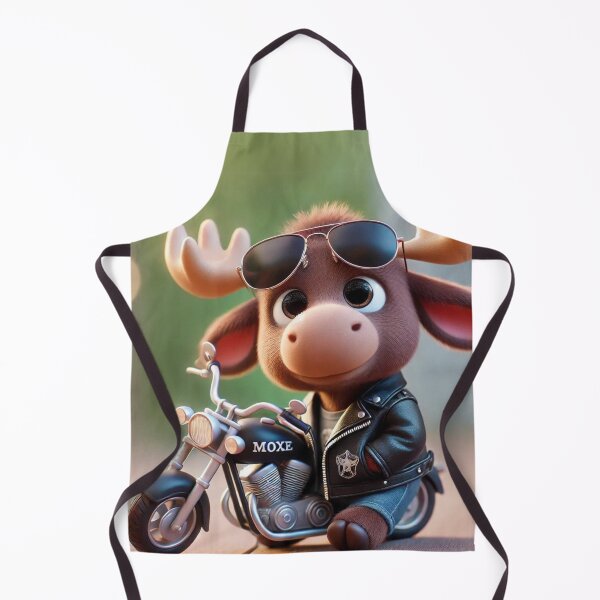 Item preview, Moose Calf Biker designed and sold by Sillytoe.