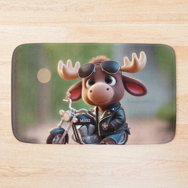 Item preview, Moose Calf Biker designed and sold by Sillytoe.