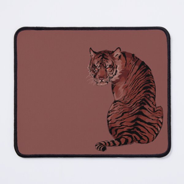 Item preview, Cool Stylised Sitting Tiger designed and sold by Crescent-Canvas.