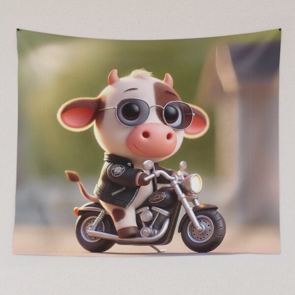 Item preview, Cow Calf Biker designed and sold by Sillytoe.