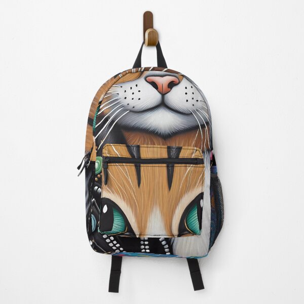 Item preview, Folk Art Punk Rock Kitten designed and sold by Colin Bentham.