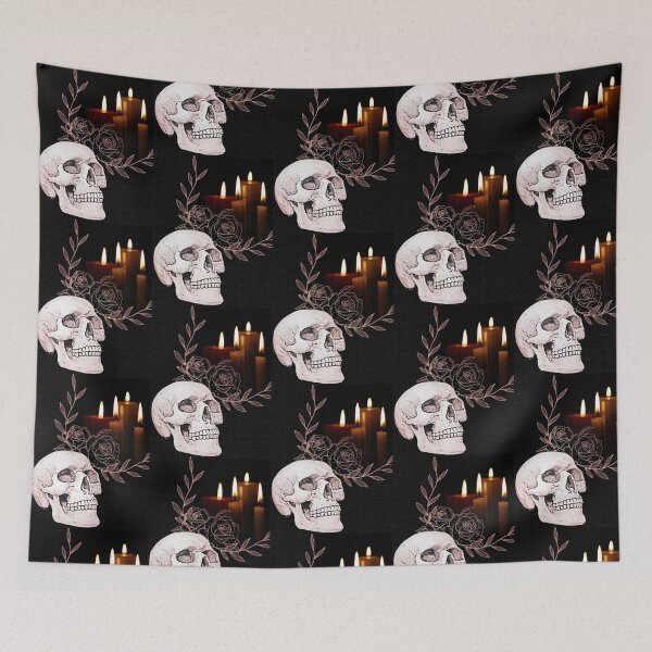 Item preview, Skull and Roses designed and sold by Project Remission, LLC.