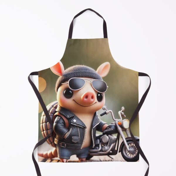 Item preview, Armadillo Biker designed and sold by Sillytoe.