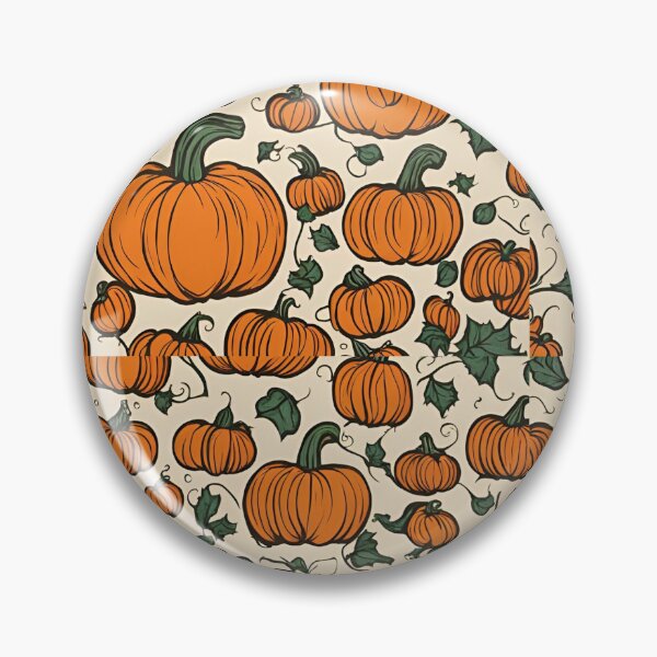 Item preview, Halloween Pumpkins Pattern designed and sold by ChuckleSpace.