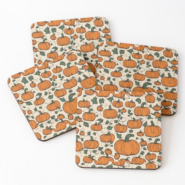 Item preview, Halloween Pumpkins Pattern designed and sold by ChuckleSpace.