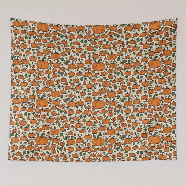 Item preview, Halloween Pumpkins Pattern designed and sold by ChuckleSpace.