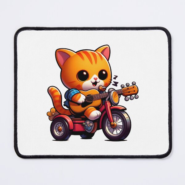 Item preview, Cute Cat and guitar no.1 designed and sold by Sijtipat.
