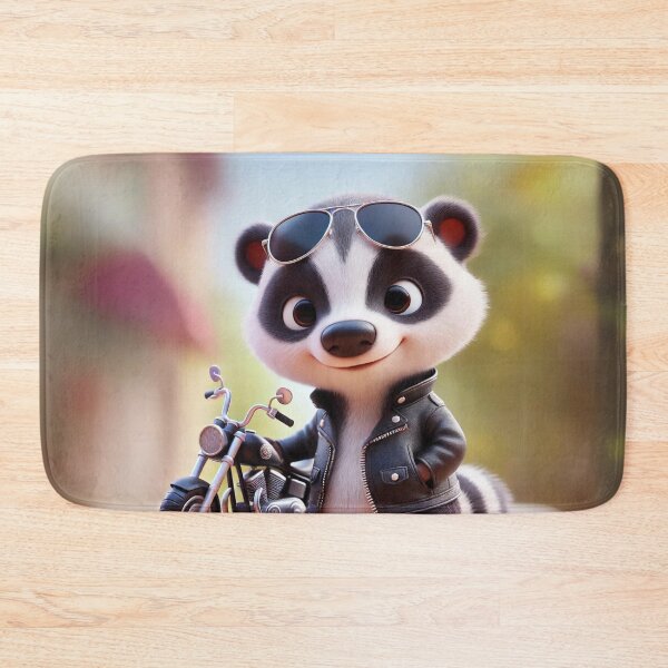 Item preview, Badger Biker designed and sold by Sillytoe.