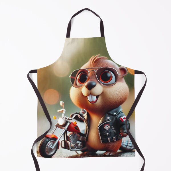 Item preview, Beaver Biker designed and sold by Sillytoe.