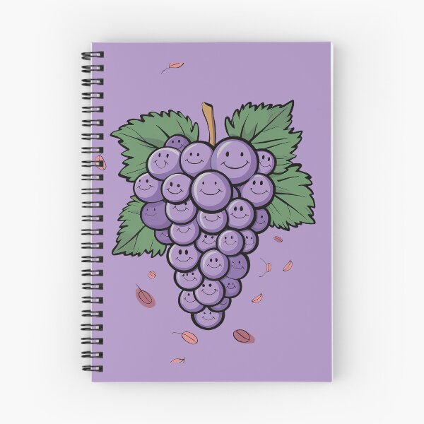 Item preview, Fruit Tile Smiling Grape Happy Face designed and sold by ShahinurSobuj.