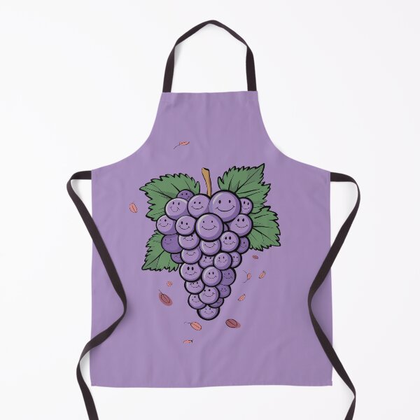 Item preview, Fruit Tile Smiling Grape Happy Face designed and sold by ShahinurSobuj.