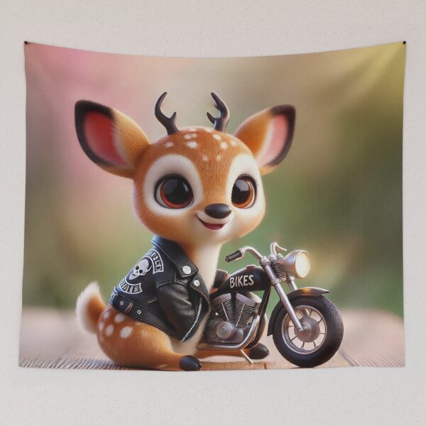 Item preview, Antelope Biker designed and sold by Sillytoe.