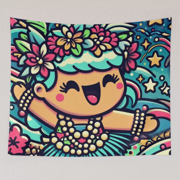Item preview, Enchanting Hula Kids - 253 designed and sold by sagaofsilence.