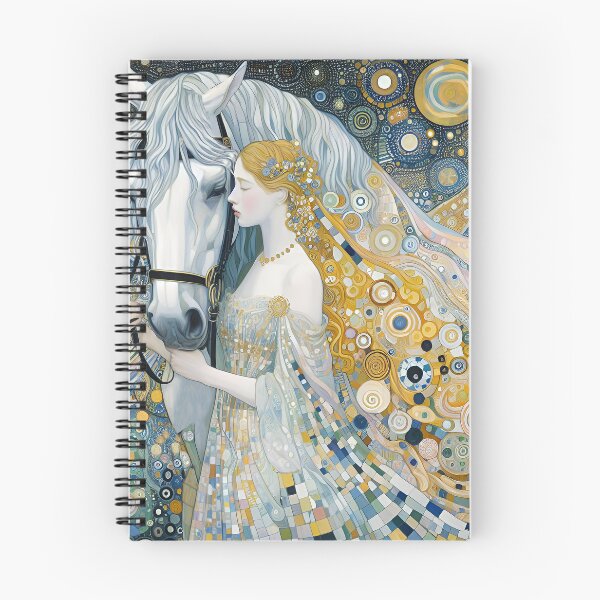Item preview, The girl and the horse are symbols of strength and grace. designed and sold by aleksandr13.