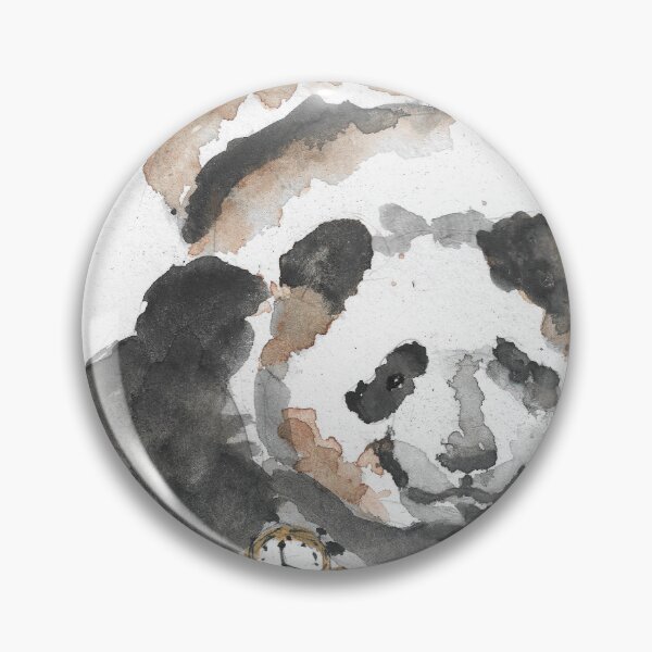 Item preview, The panda that controls time - teddybear designed and sold by gugussstore.