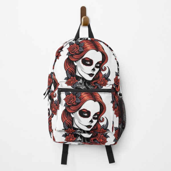 Item preview, Crimson Calavera: Floral Death's Embrace designed and sold by mrGrayMan.