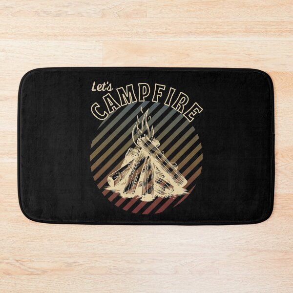 Artikelvorschau, Let's Campfire Design für Camping-Fans entworfen und verkauft von ZIPsketch.