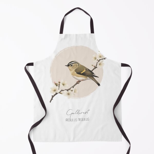 Item preview, Goldcrest Bird Illustration, Golden Crest Drawing, Regulus regulus, Crested woodland bird, Golden crest bird designed and sold by lagunaklein.