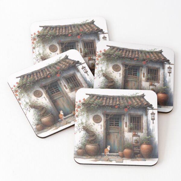 Item preview, Quaint cottage designed and sold by Vibranta Studio.