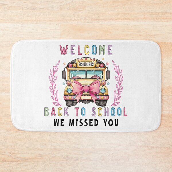 Item preview, Welcome Back to school we missed you designed and sold by TshirtTalkYou.