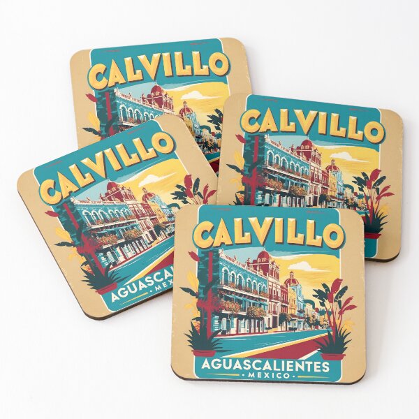 Item preview, Calvillo Aguascalientes Mexico Magic Town Vintage Travel Tourism designed and sold by TravelersGems.