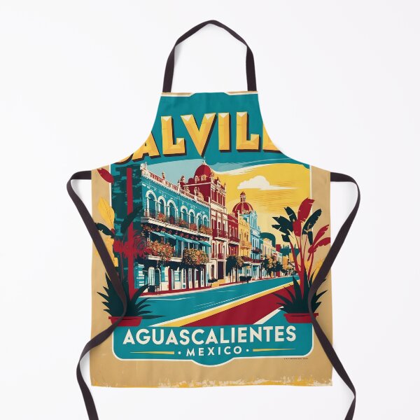 Item preview, Calvillo Aguascalientes Mexico Magic Town Vintage Travel Tourism designed and sold by TravelersGems.