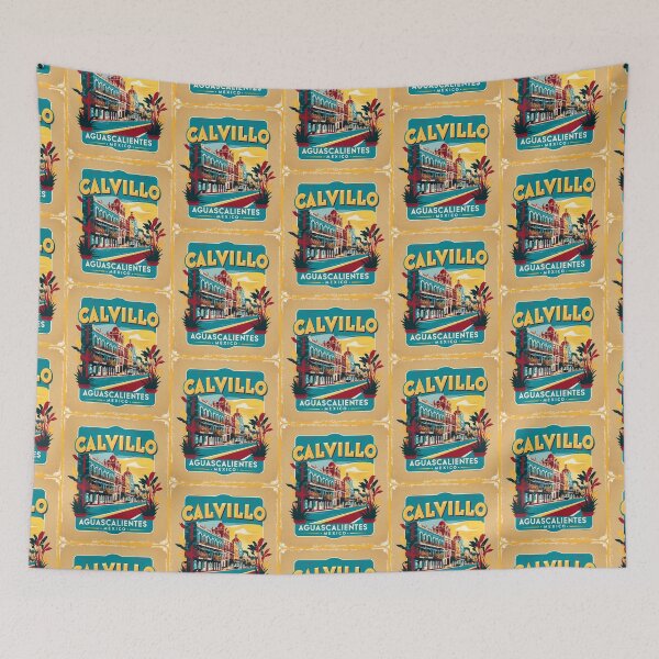 Item preview, Calvillo Aguascalientes Mexico Magic Town Vintage Travel Tourism designed and sold by TravelersGems.
