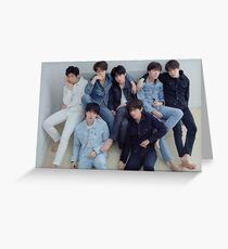 BTS FAKE LOVE Greeting Card