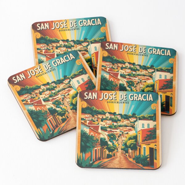 Item preview, San Jose de Gracia Aguascalientes Mexico Magic Town Vintage Travel Tourism designed and sold by TravelersGems.