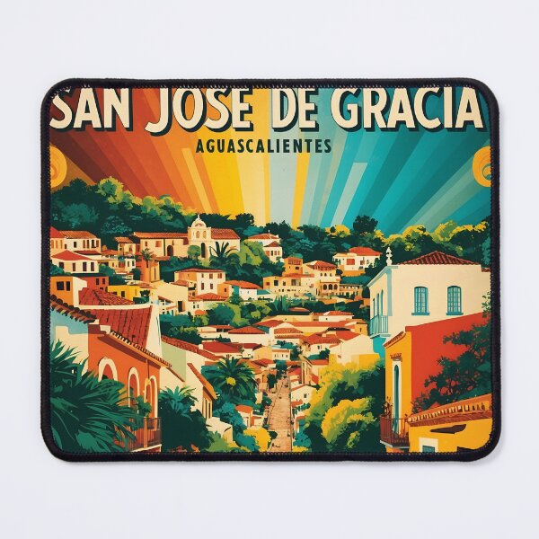 Item preview, San Jose de Gracia Aguascalientes Mexico Magic Town Vintage Travel Tourism designed and sold by TravelersGems.