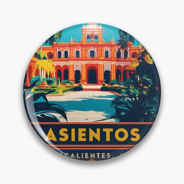 Item preview, Real de Asientos Aguascalientes México Pueblo Mágico Vintage Viajes Turismo designed and sold by TravelersGems.