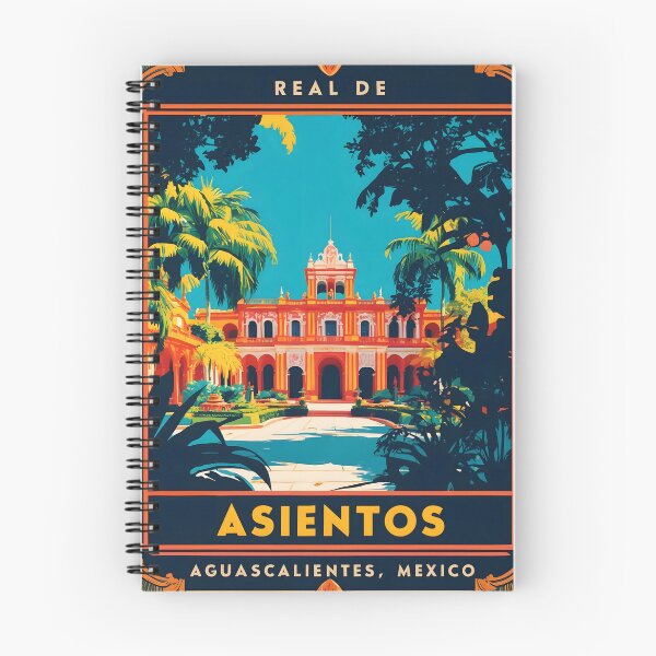 Item preview, Real de Asientos Aguascalientes Mexico Magic Town Vintage Travel Tourism designed and sold by TravelersGems.