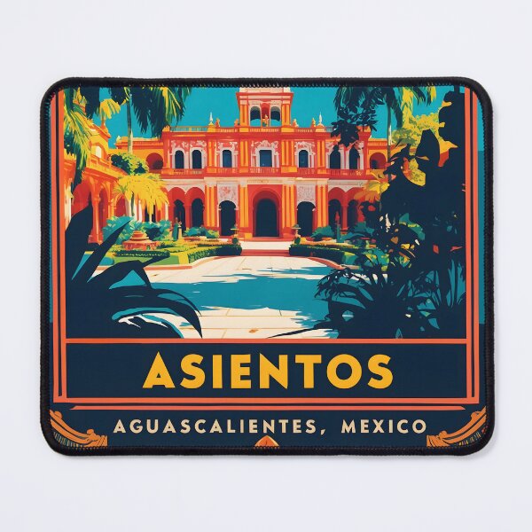 Item preview, Real de Asientos Aguascalientes Mexico Magic Town Vintage Travel Tourism designed and sold by TravelersGems.
